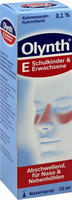 PZN-DE 04300124, Kenvue (OTC) OLYNTH 0,1% f&uuml;r Erwachsene Nasendosierspray 15...