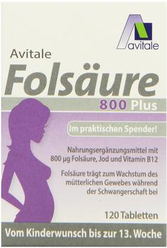 Avitale Folsäure 800 Plus Tabletten (120 Stk.)