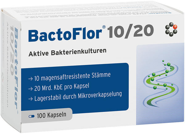 Intercell Pharma Bactoflor 10/20 Kapseln (100 Stk.)