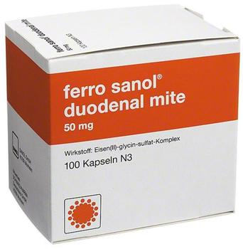 Ferro Sanol duo mite 50 mg Kapseln (100 Stk.)