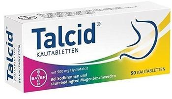 Bayer Talcid Kautabletten (50 Stk.)