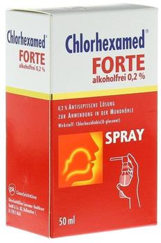 Chlorhexamed Forte alkoholfrei 0,2% Spray (50 ml)