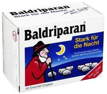 Pfizer Baldriparan Stark f. d. Nacht Tabletten überzogen (90 Stk.)
