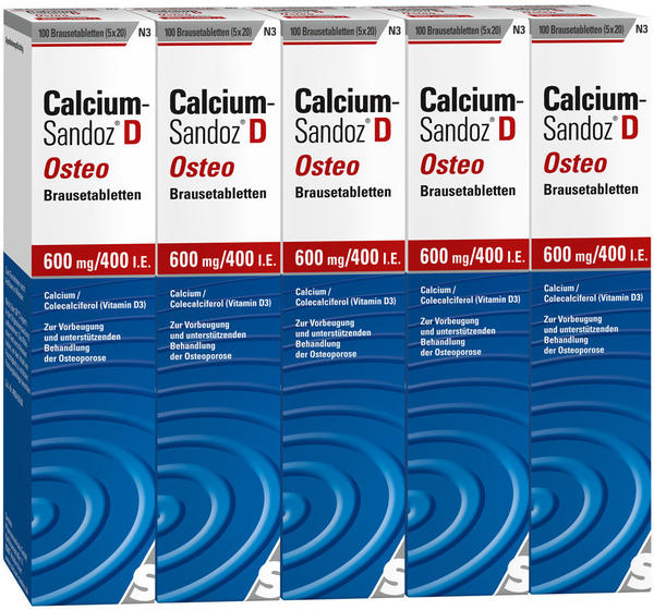 Calcium Sandoz D Osteo Brausetabletten (100 Stk.)