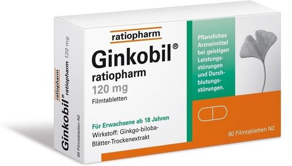Ginkobil 120 mg Filmtabletten (60 Stk.)
