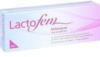 Lactofem Milchs&auml;ure Vaginalz&auml;pfchen 14 St