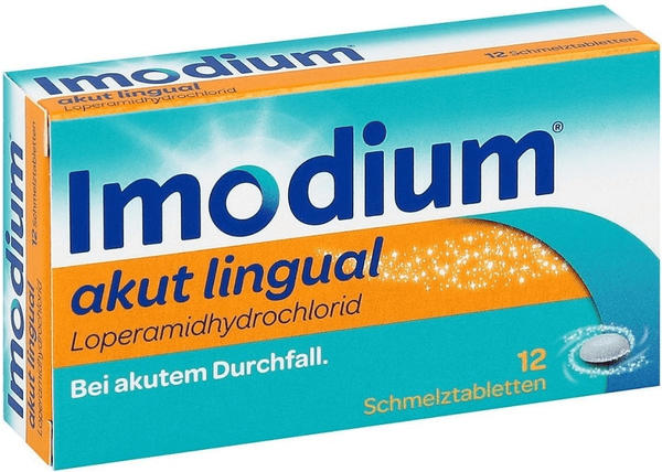 Imodium Akut Lingual Tabletten (12 Stk.)