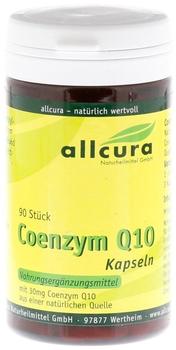 Allcura Coenzym Q 10 Kapseln A 30 Mg (90 Stk.)