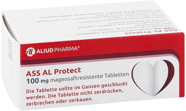 ASS Al Protect 100 mg magensaftresistente Tabletten (100 Stk.)