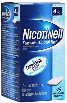 Nicotinell Kaugummi Cool Mint 4 mg (96 Stk.)