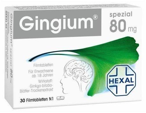 Gingium Spezial 80 Filmtabletten (30 Stk.)