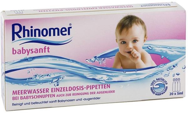 Rhinomer babysanft Meerwasser Einzeldosis-Pipetten (20 x 5 ml)