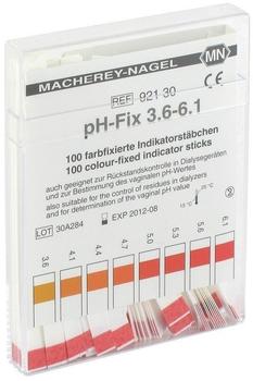 Macherey-Nagel Ph-Fix Indikatorstäbchen Ph 3,6-6,1 (100 Stk.)