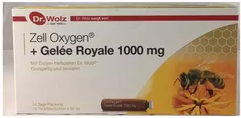 Dr. Wolz Zell Oxygen + Gelee Royale 600 mg Trinkampullen (14 x 20 ml)