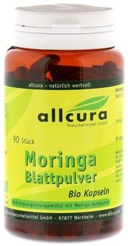 Allcura Moringa Blattpulver Bio Kapseln (90 Stk.)