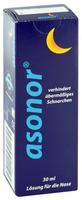 PZN-DE 09921167, TannerMedico A/S Asonor Nasenspray (30 ml), Grundpreis: &euro;