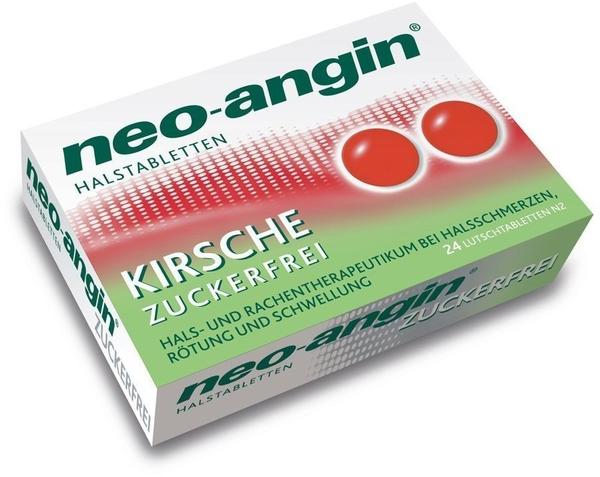 Neo-Angin Kirsche Zuckerfrei Halstabletten (24 Stk.)