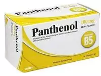 PZN-DE 06150829, MIBE Arzneimittel Panthenol 100 mg Jenapharm Tabletten 50 St