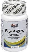 ZeinPharma P-5-P Vitamin B6 40 mg Kapseln (60 Stk.)