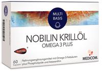 Nobilin Krill&ouml;l Omega-3 Plus Kapseln 2X60 St