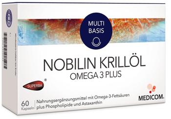 Medicom Nobilin Krillöl Omega 3 Plus Kapseln (2 x 60 Stk.)