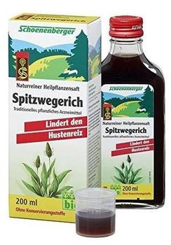 Schoenenberger Spitzwegerich Saft (200 ml)