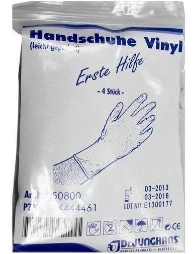 Dr. Junghans Medical Handschuhe Anti Aids Vinyl (4 Stk.)