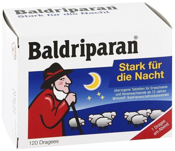 Baldriparan Stark f. d. Nacht Tabletten überzogen (120 Stk.)