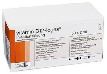 Vitamin B 12 Loges Injektionslösung Ampullen (50x2 ml)