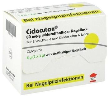 Ciclocutan 80 mg/g wirkstoffhaltiger Nagellack (6 g)