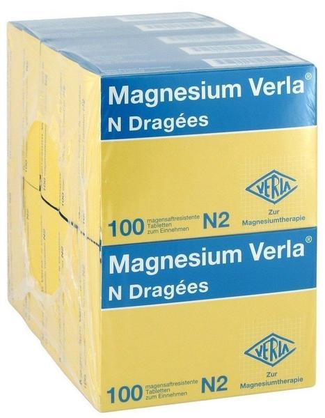 Magnesium Verla N Dragees (10 x 100 Stk.)