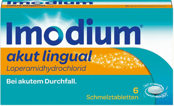 Imodium Akut Lingual Tabletten (6 Stk.)