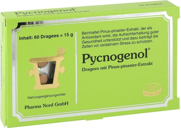 Pharma Nord Pycnogenol Kiefernrindenextrakt Dragees (60 Stk.)