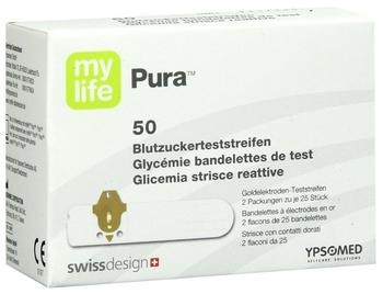 Ypsomed Mylife Pura Blutzuckerteststreifen (50 Stk.)