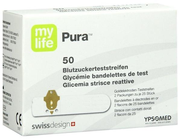 Ypsomed Mylife Pura Blutzuckerteststreifen (50 Stk.)