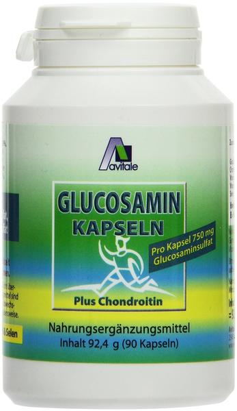 Avitale Glucosamin 750 mg + Chondroitin 100 mg Kapseln (90 Stk.)