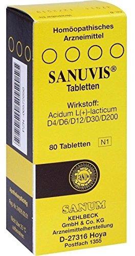 Sanum-Kehlbeck Sanuvis Tabletten (80 Stk.)