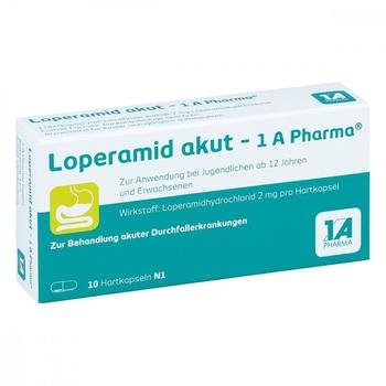 1A Pharma Loperamid Akut Hartkapseln (10 Stk.)