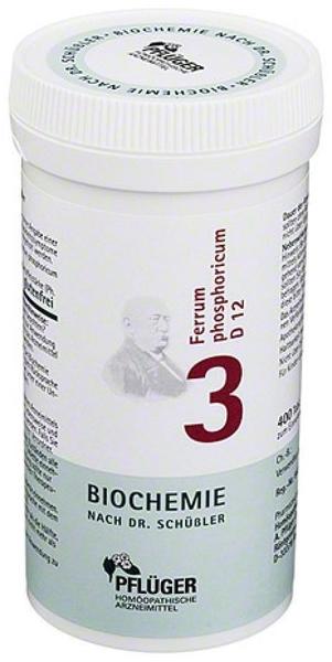 A. Pflüger Biochemie 3 Ferrum Pho D12 Tabletten (400 Stk.)
