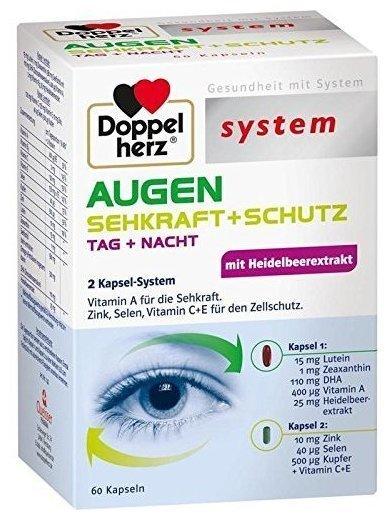 Doppelherz System Augen Sehkraft + Schutz Kapseln 60 Stk.