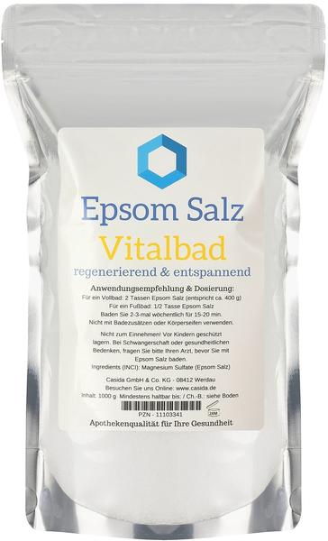 Casida Epsom Salz Vitalbad (1kg)