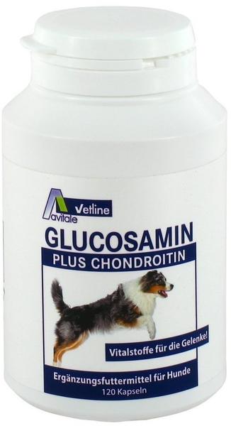 Avitale Glucosamin + Chondroitin Kapseln für Hunde 120 Stück
