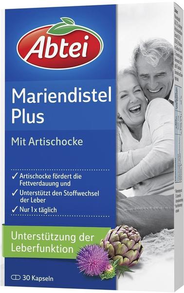 Abtei Mariendistel Plus Artischocke mit Vitamin E Kapseln (30 Stk.)