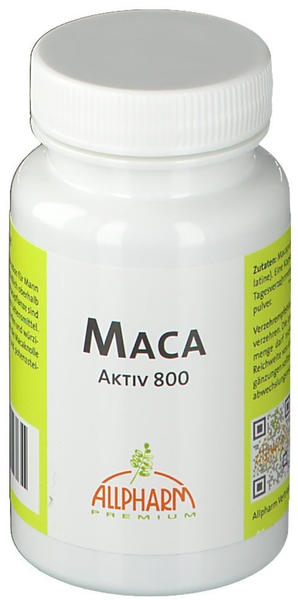 Allpharm Maca Aktiv 800 Kapseln (50 Stk.)