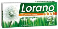 Lorano akut Antiallergikum 7 St