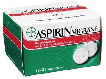 Aspirin Migräne Brausetabletten (24 Stk.)