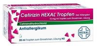 Cetirizin Tropfen b. Allergien (20 ml)