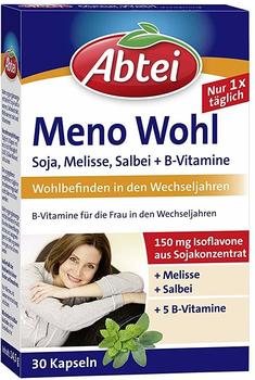 Omega Pharma Deutschland GmbH ABTEI Meno Soja Plus Melisse+Salbei Kapseln 30 St