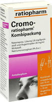 Cromo ratiopharm Kombipackung Augentropfen und Nasenspray