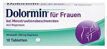 Dolormin Für Frauen bei Menstruationsbeschwerden Tabletten (10 Stk.)